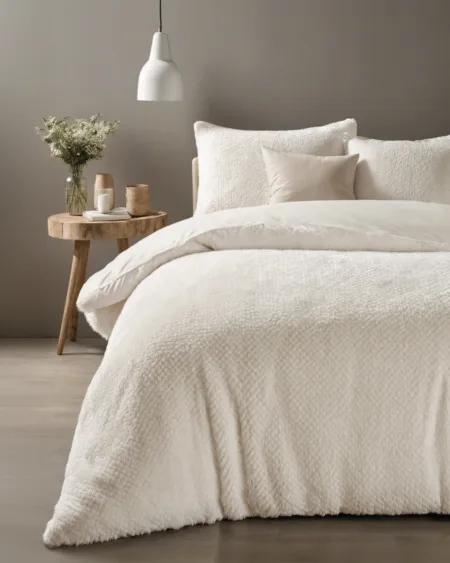 Sleeptime Fur Teddy Beige 240 x 200/220 cm