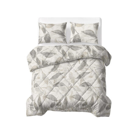 Sleeptime Lazy Dekbed Katoen Misty Beige/Grijs 200 x 220 cm