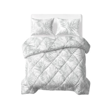 Sleeptime Lazy Dekbed Katoen Vinto Wit/Grijs 240 x 220 cm