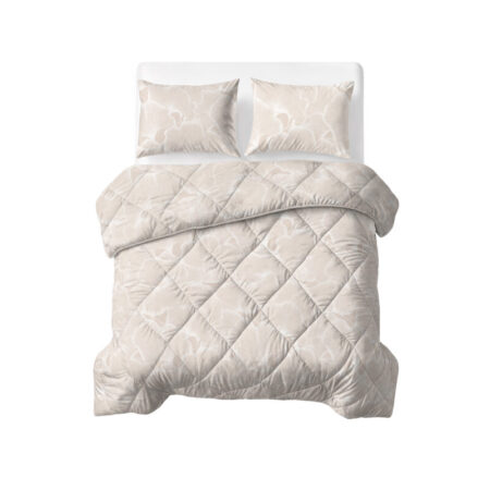 Sleeptime Lazy Dekbed Katoen Zeke Beige 240 x 220 cm