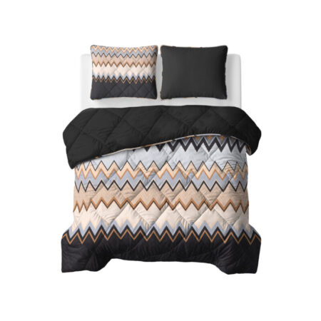 Sleeptime Lazy Dekbed Mikas Blauw/Zand 200 x 200 cm
