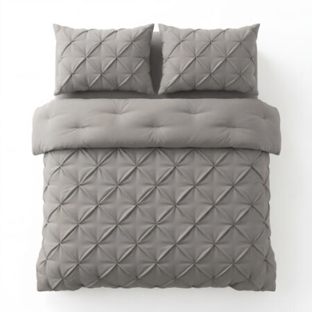 Sleeptime Lazy Dekbed Pintuck Taupe/Grijs 240 x 200 cm