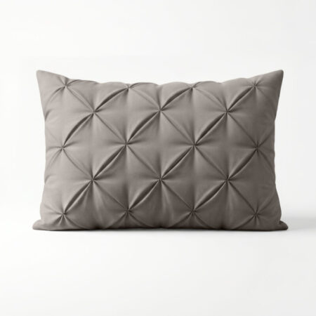 Sleeptime Lazy Pintuck Kussenslopen 2Pack Taupe/Grijs 60 x 70 cm