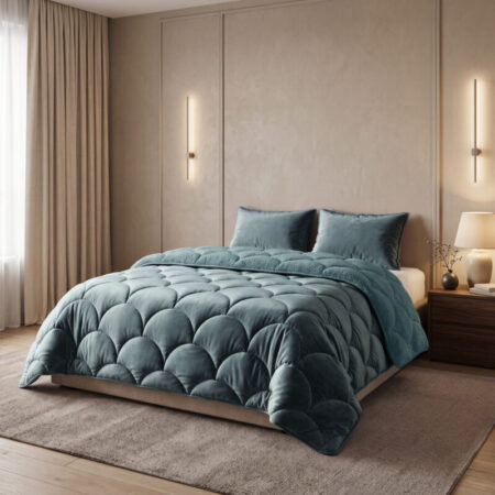 Sleeptime Lazy Teddy/Velvet  Groen 240x200cm + 2x60x70 cm