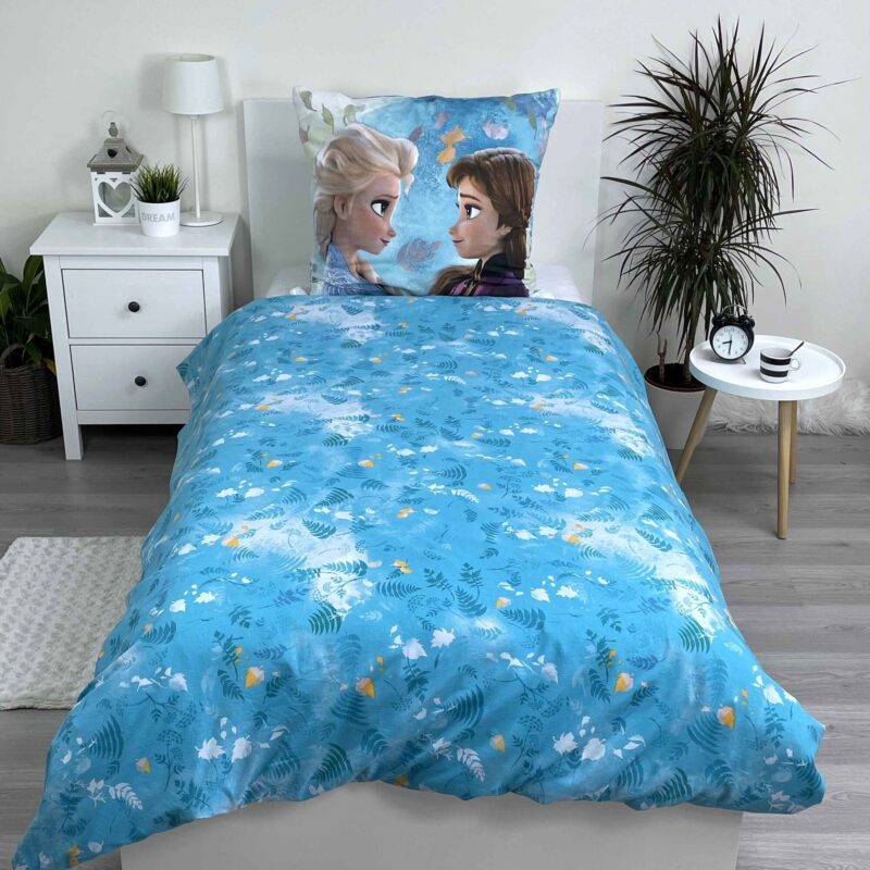 Frozen Dekbedovertrek 160 x 200 cm - 70 x 80 cm - Afbeelding 3