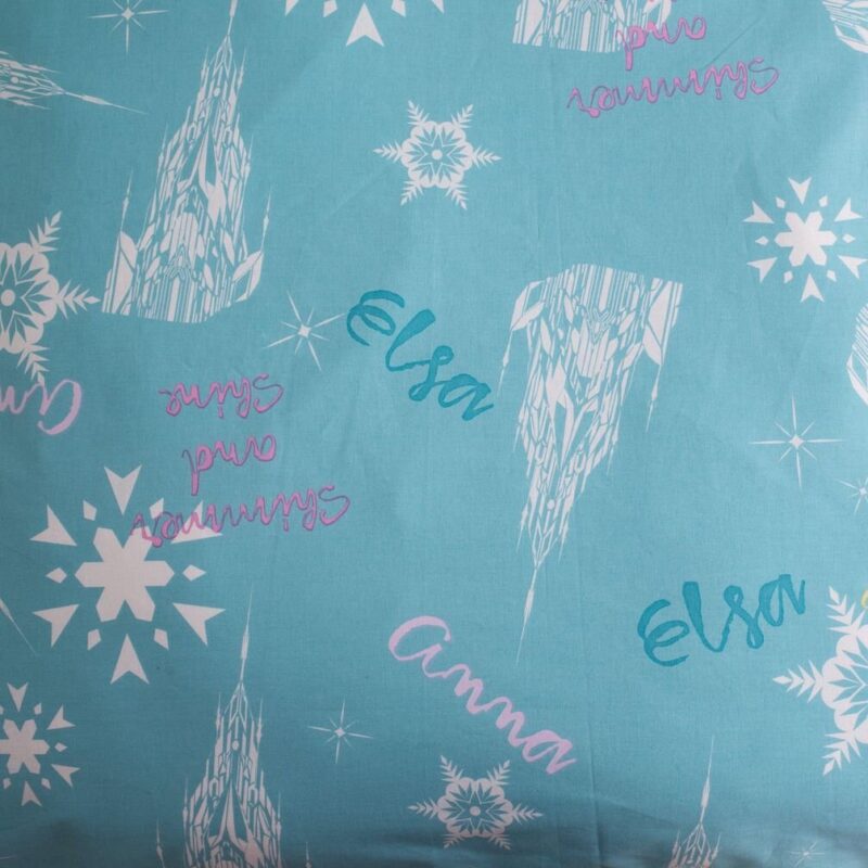 Disney Frozen Dekbedovertrek Anna & Elsa - 140 x 200 cm - Katoen - 70 x 90 cm - Afbeelding 5