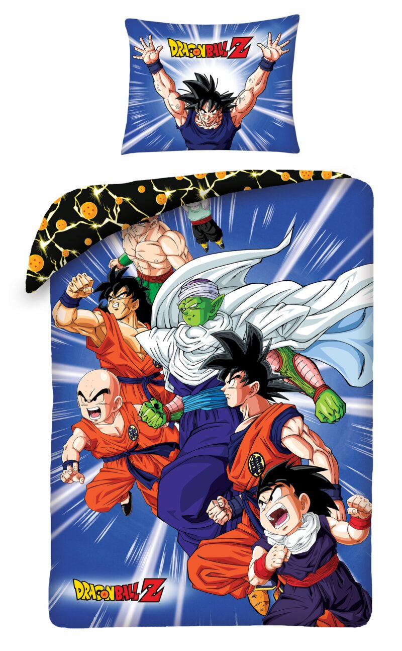 Dragon Ball Z Dekbedovertrek - 140 x 200 cm - 70 x 90 cm - 100% katoen
