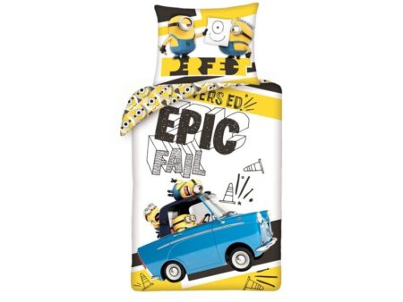 Minions dekbedovertrek Epic Fail 140 x 200 cm