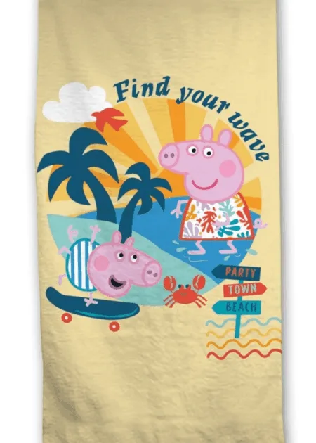 Peppa Pig handdoek 70 x 140 cm