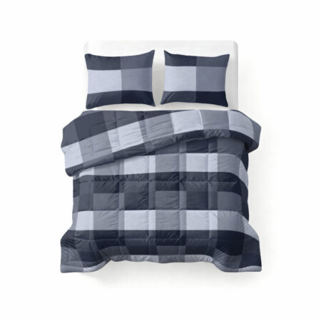 Sleeptime All-in one Lazy dekbed Anne Blauw 200 x 200 Met Kussenslopen cm