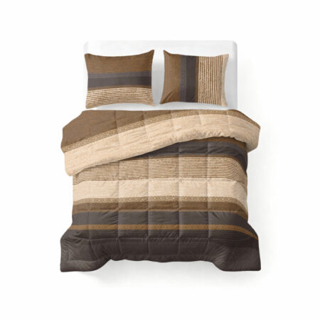 Sleeptime All-in one Lazy dekbed Marina Taupe 240 x 220 Met Kussenslopen cm