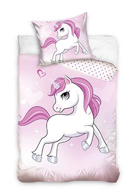 Unicorn BABY Dekbedovertrek - 90 x 120 cm - Katoen